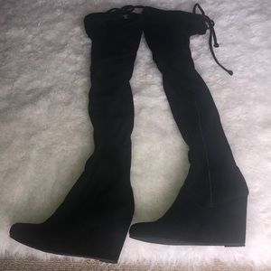 Black Over the Knee boots